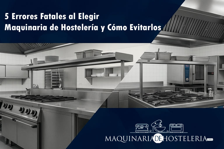imagen articulo 5 Errores Fatales al Elegir Maquinaria de Hostelería y Cómo Evitarlos